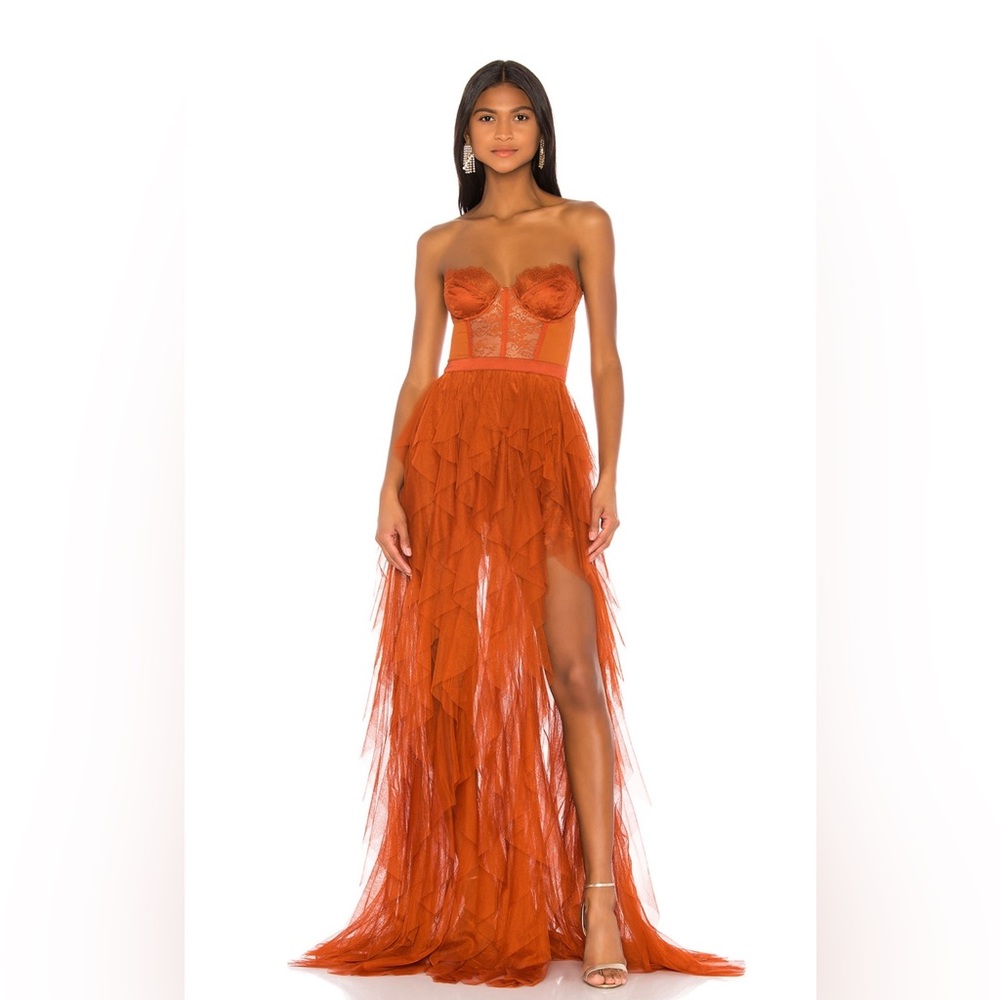 For Love & Lemon Dress x Revolve Bustier Gown